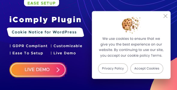 iComply – Cookie Notice for WordPress