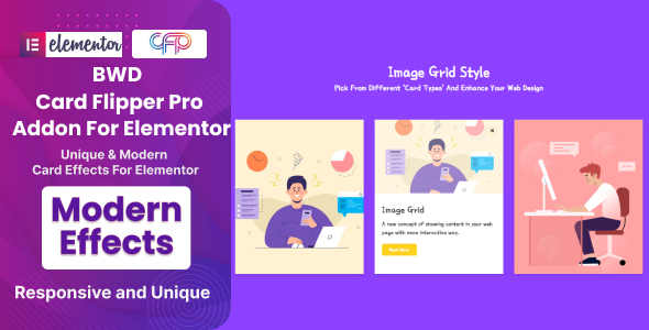 Card Flipper – Addon For Elementor
