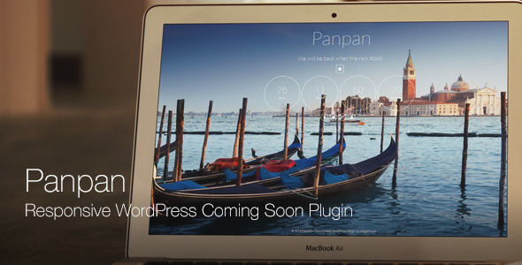 Panpan – Responsive WordPress Coming Soon Plugin