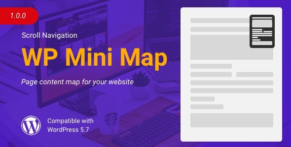 WP 迷你地图 |WordPress 页面内容地图插件