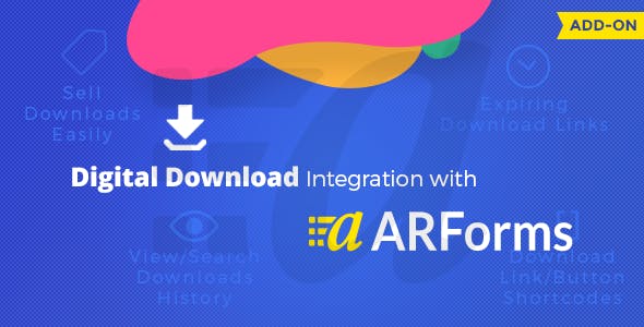 使用 Arforms 进行数字下载