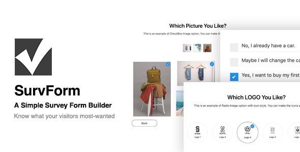 SurvForm – WordPress 的调查表生成器插件