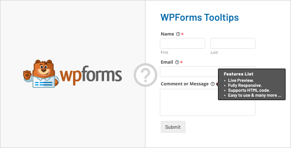 WPForms 工具提示
