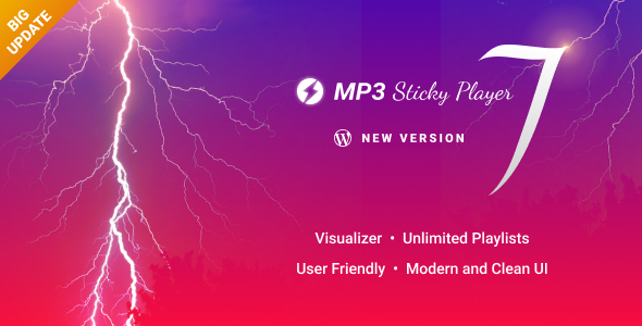MP3粘性播放器WordPress  WooCommerce插件