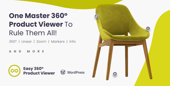 Easy 360°产品查看器WordPress  WooCommerce插件
