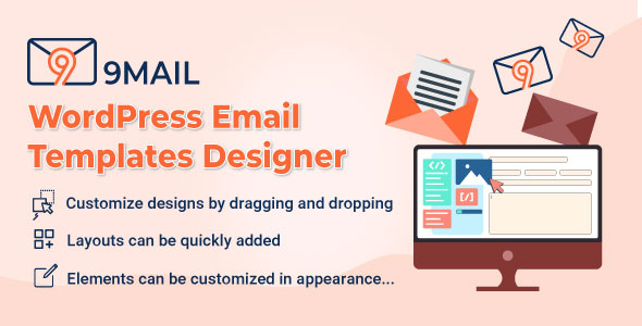 9MAIL – WordPress 电子邮件模板设计师