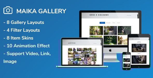 Maika – WordPress 的图库插件