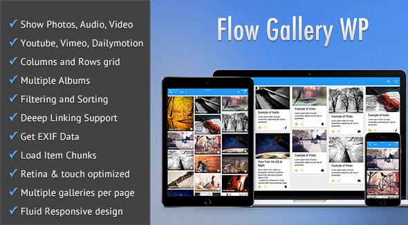 Flow Gallery – 多媒体画廊 WordPress 插件