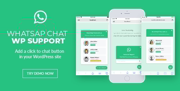 WhatsApp 聊天支持 – WordPress 插件