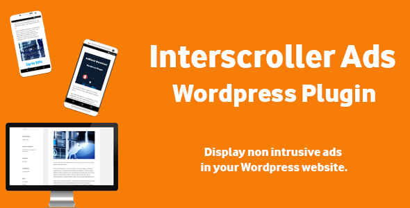 Interscroller 广告 – WordPress 插件