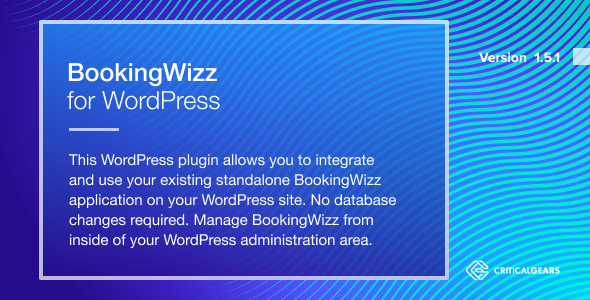适用于 WordPress 的 BookingWizz