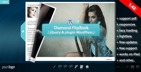翻书 WordPress 插件 Diamond