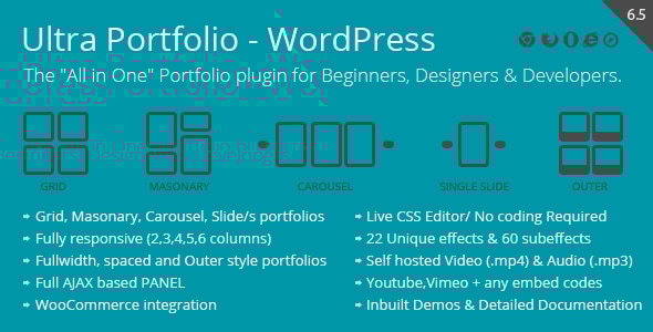 Ultra 投资组合 – WordPress