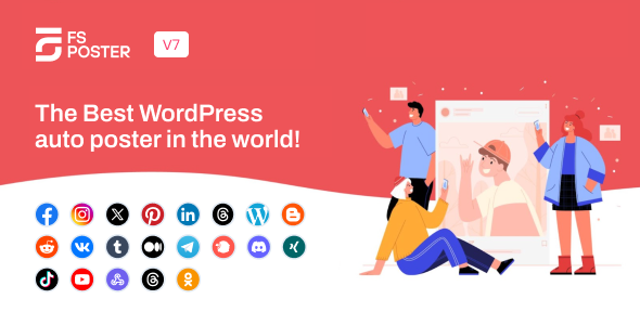 FS海报 – WordPress社交媒体自动海报和调度程序[Facebook， Instagram， Twitter， Pinterest]