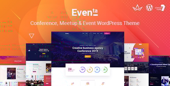 Eventa 活动 |活动会议 WordPress 主题
